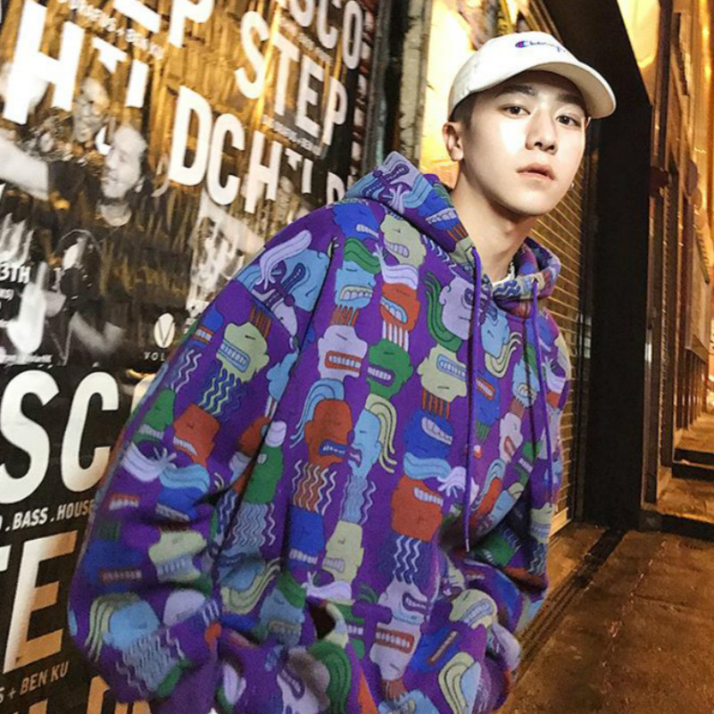 Áo nỉ dài tay có mũ thời trang Hàn Quốc sành điệu độc đáo | BigBuy360 - bigbuy360.vn