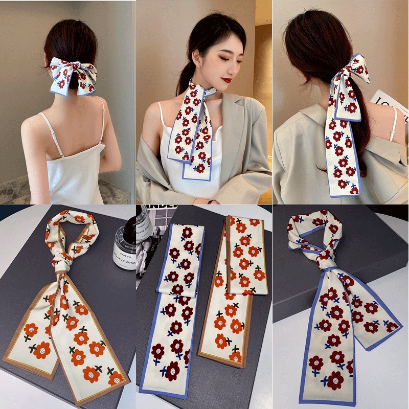 Băng đô lụa thời trang Hàn Quốc cho nữ