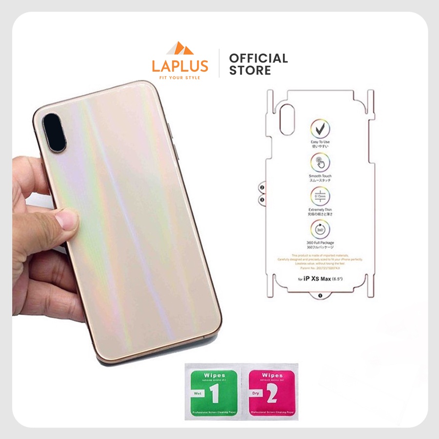 Miếng Dán Mặt Sau Cho iPhone XR Chống Bám Vân Tay - Chất Liệu PPF Trong Suốt, Cao Cấp