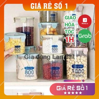 [Freeship] Set 3 hộp tròn đựng thực phẩm, có vạch chia định mức, 600ml, 800ml, 1000ml, hộp nhựa PP An toàn sức khỏe
