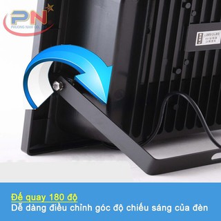 ĐÈN LED PHA NĂNG LƯỢNG MẶT TRỜI 100W IP66