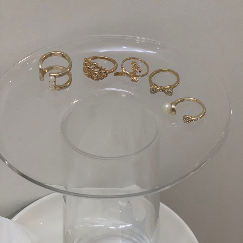 Sét 5 nhẫn hàn quốc