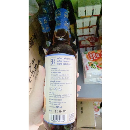 Nước mắm cá nục 525ml Lê Gia ngon đặc biệt