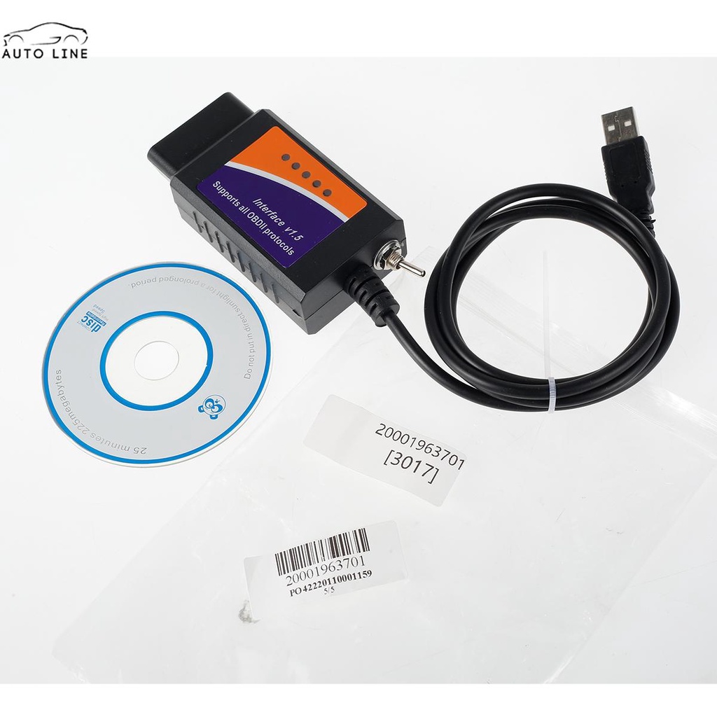 Dây Cáp Chuyển Đổi USB OBD2 Cho Hệ Thống Kiểm Tra Xe Hơi Windows OBD2 SHOPCYC7720