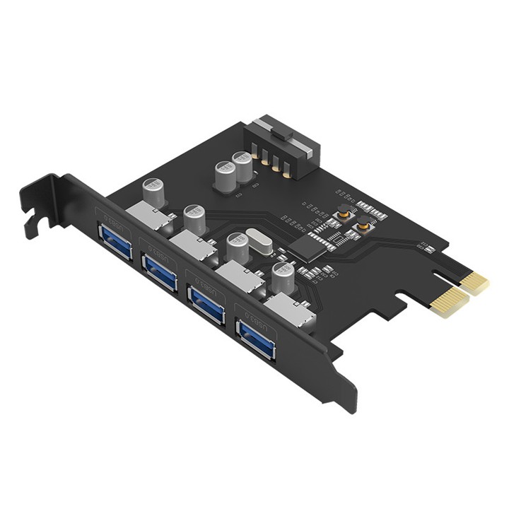 Card chuyển đổi PCI-E ra 4 cổng USB 3.0 Orico PME-4U HB10