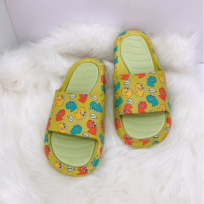 [𝐍𝐄𝐖] Dép Lê Trong Nhà Họa Tiết Khủng Long Cute 5 Màu Full size 36-39