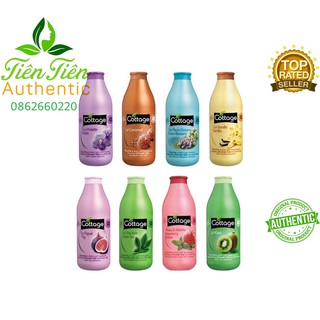 Cottage sữa tắm trắng da Cottage 750ml Của Pháp đủ vị hàng chuẩn siêu thơm