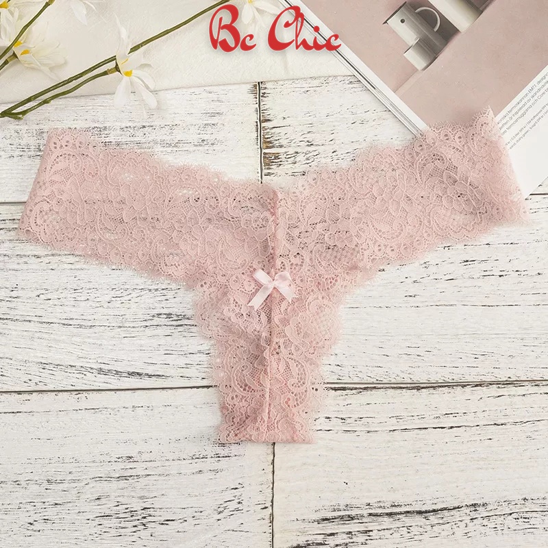 Quần Lót Nữ Lọt Khe Ren cao cấp mềm mại họa tiết gợi cảm quyến rũ mã Q410 BC_CHIC LINGERIE