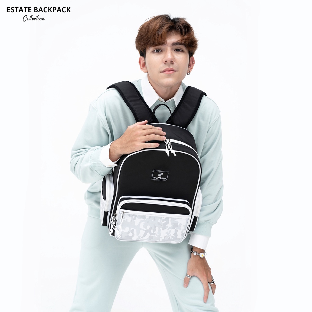 Scarab Estate Backpack Unisex - Balo Thời Trang, Đựng Vừa Laptop 15,6inch(mỏng)