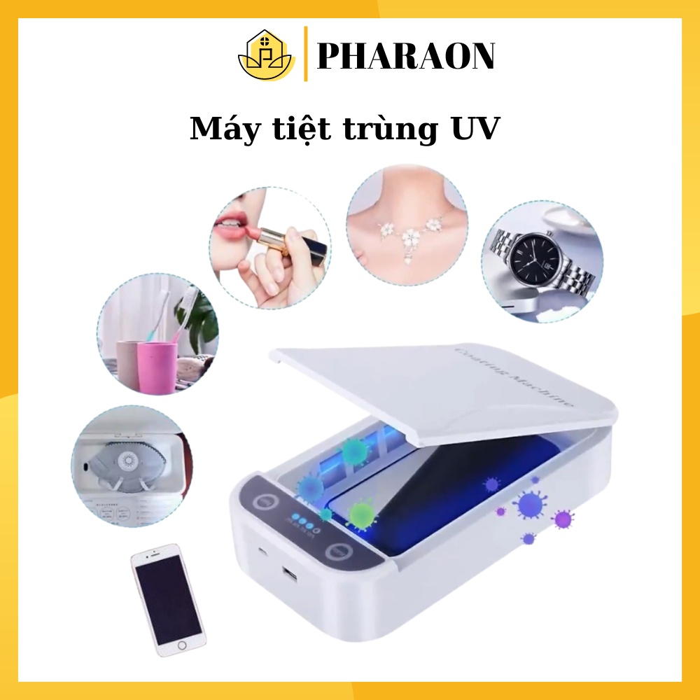 Máy Tiệt Trùng UV Máy Khử Khuẩn  NANO JAPAN Khử Trùng Nail, Điện Thoại, Khẩu Trang