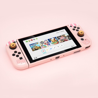 Vỏ TPU Dẻo Bảo Vệ Chống Sốc In Họa Tiết Gấu Dễ Thương Cho Máy Chơi Game Nintendo switch
