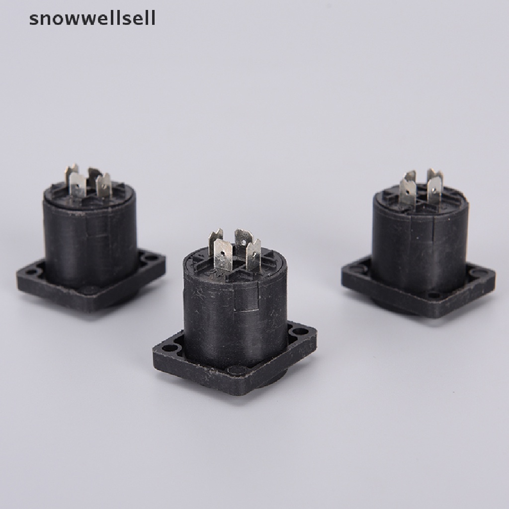 Set 10 Ổ Cắm Âm Thanh 4 Chấu Chuyên Dụng Chất Lượng Cao