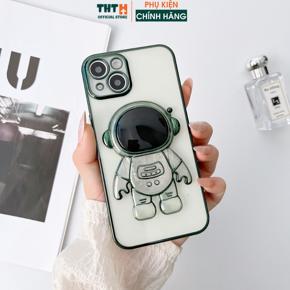 Ốp iphone phi hành gia trong có giá đỡ điện thoại cho Iphone 6/7/8/x/xsmax/11/12/13/Plus/Pro/Promax