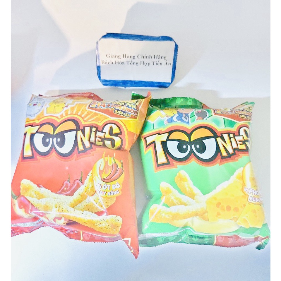 Combo 2 bịch Snack khoai tây O'STAR, TOONIES ORION ( Siêu ngon )