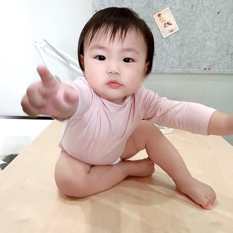 Áo Bún Giữ Nhiệt Cho Bé, Áo Cotton Thun Lạnh Cổ Cao Bé Trai Bé Gái (QATE17)