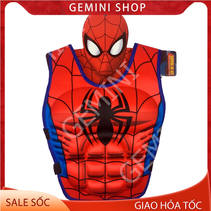 ÁO PHAO BƠI CHO BÉ TẬP BƠI HỌA TIẾT SIÊU NHÂN CÔNG CHÚA CHỐNG NÓNG CHO TRẺ THA HỒ BƠI LỘI GEMINI SHOP MÃ PB