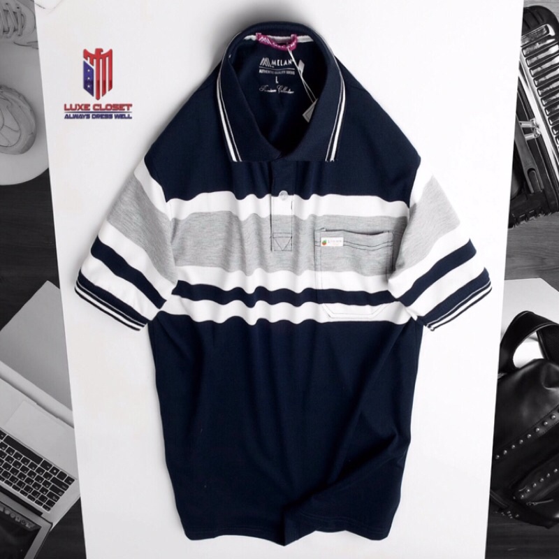 Áo thun nam trung niên nhiều màu sang trọng ACT003