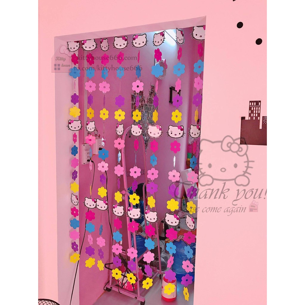 🌻RÈM DÂY HELLO KITTY 🎀 KITTY HOUSE
