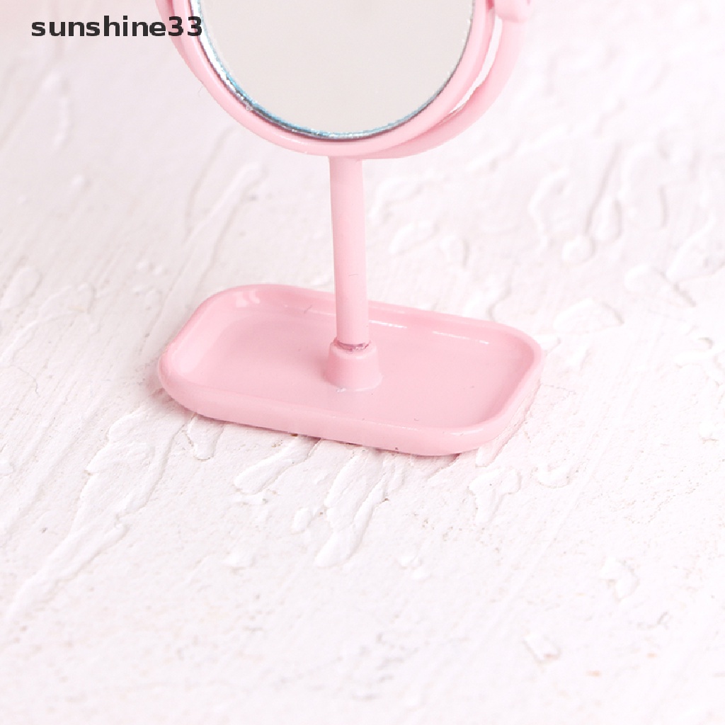 Gương Trang Điểm Mini Tỉ Lệ 1: 12 Cho Nhà Búp Bê