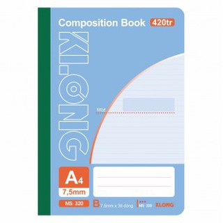 [Combo 5 cuốn] Sổ may KLONG A4 420tr 58/92; MS: 320