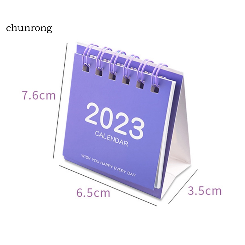 Lịch Năm 2023 Để Bàn Màu Sắc Tinh Khiết Tiết Kiệm Không Gian