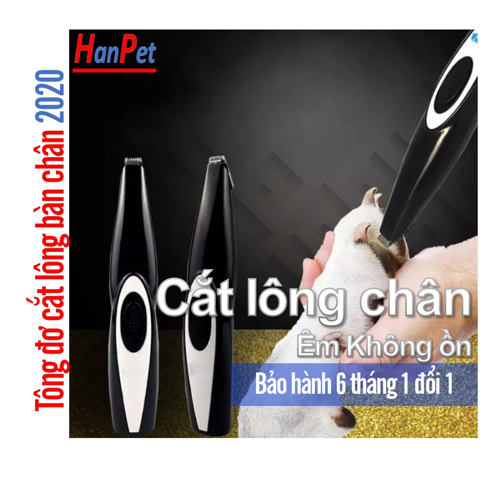 (Bảo hành 6 tháng) Tông Đơ Cắt Lông Bàn Chân Cho Chó Mèo (có thể sạc USB) Tông đơ mini máy tỉa lông bàn chân thú cưng