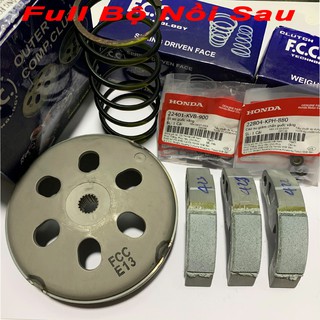 Bộ nồi sau cho AirBlade 125 - Chống rung đầu xe tay ga