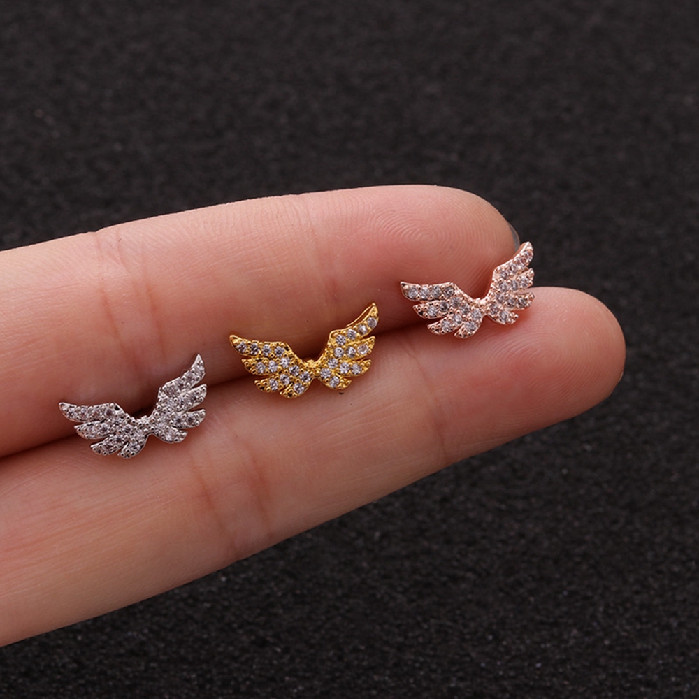 Khuyên xỏ vành tai thiết kế tinh tế thời trang cho nữ