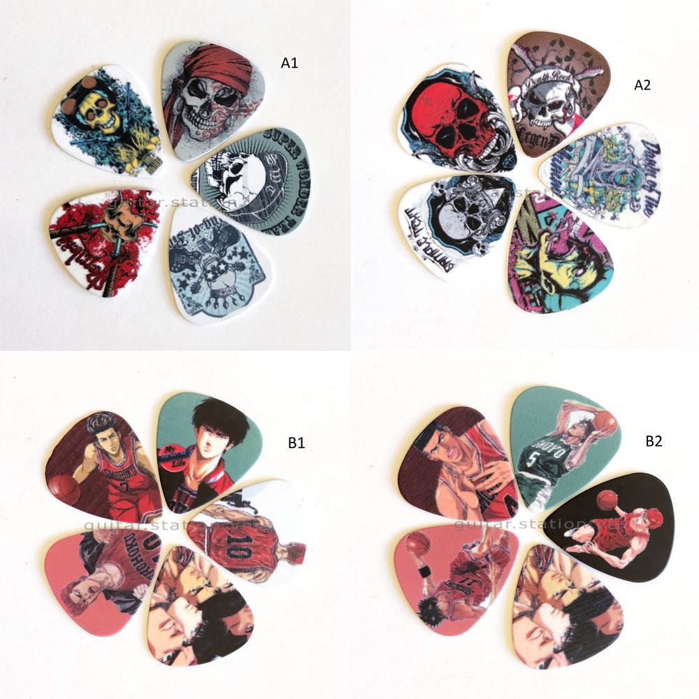 Bộ phím gảy đàn guitar pick custom