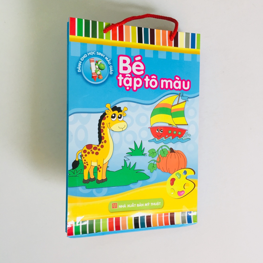 Sách - Bé Tập Tô Màu ( Túi 8 Cuốn)