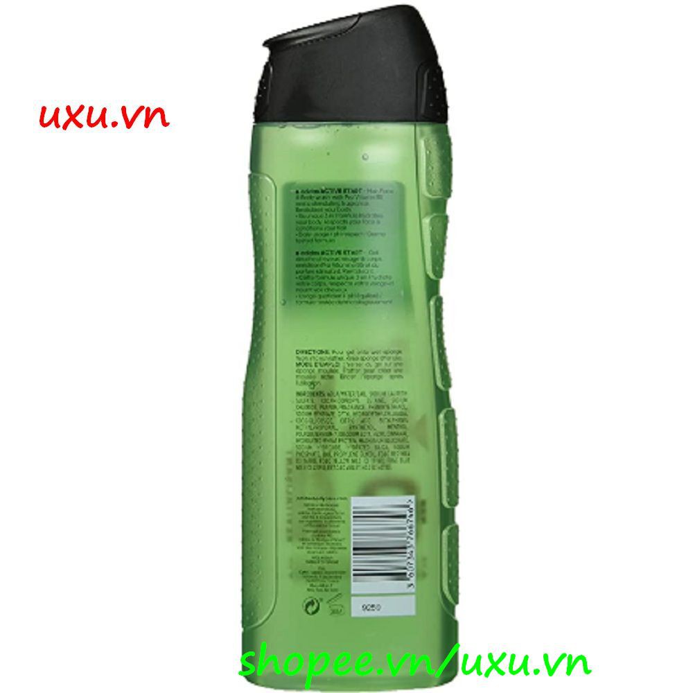 Gel Tắm Nam 400Ml Adidas 3 Trong 1 Gội Đầu, Sữa Tắm, Sữa Rửa Mặt Với Nhiều Phân Loại, Với uxu.vn Tất Cả Là Chính Hãng.