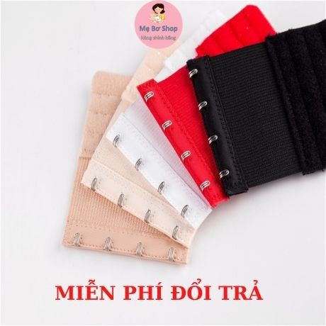 Móc Nới Rộng Áo Ngực Có Chun Cao Cấp (4 Móc) - Dây Nối Áo Ngực