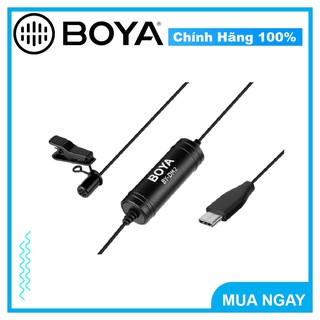 Micro thu âm cài áo Boya BY-DM2 Cổng Type C (FB242)