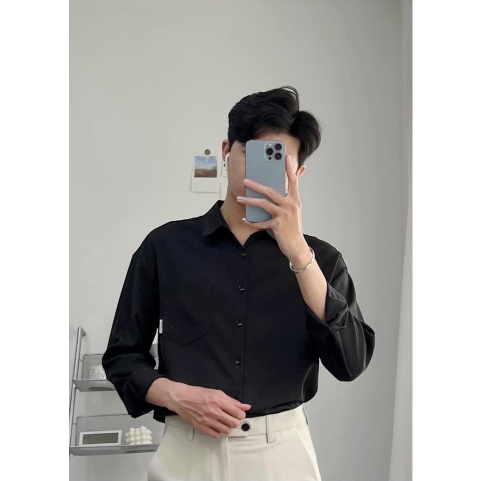 Áo Sơ Mi Nam Tay Dài 2025D