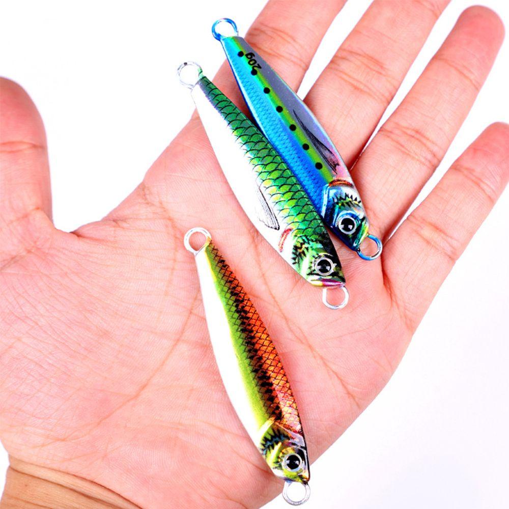 Mồi Câu Cá Giả Bằng Kim Loại Nhiều Màu Sắc