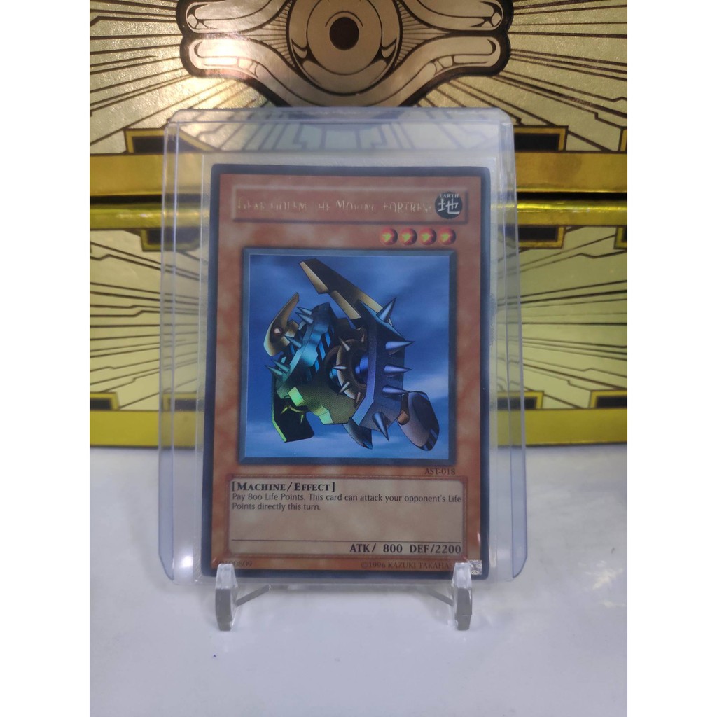 [ Dưa Hấu Yugioh ] Lá bài thẻ bài Gear Golem the Moving Fortress - Ultra Rare - Tặng bọc bài nhựa bảo quản