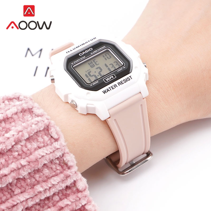 Dây Đeo Thay Thế Cao Su Chống Thấm Nước Cho Đồng Hồ Casio F-91W F-84 F-105 108 A158 A168 AE1200/1300