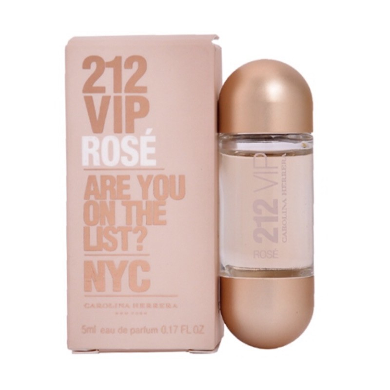 Nước Hoa Nữ Carolina Herrera 212 Vip Rose EDP 5ml