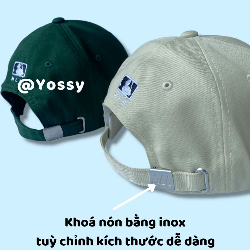 Mũ lưỡi trai LA Xanh lá Full Tem Tag Chất Kaki Phong Cách Hàn Quốc ❤ Nón lưỡi trai nam nữ cao cấp