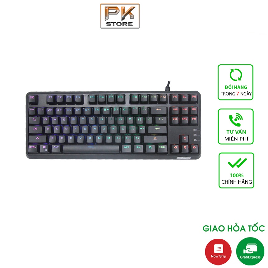 Bàn phím cơ Fuhlen M87s RGB - Hàng chính hãng