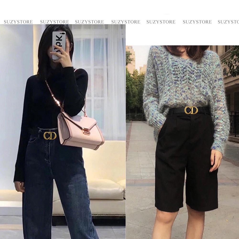 ĐAI VÁY nữ nhỏ 2cm Suzystore - THẮT LƯNG nữ bản nhỏ nịt áo váy hàng cao cấp - Đai thắt áoTLSU14