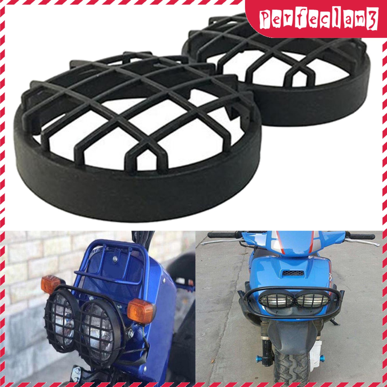 Lưới Bảo Vệ Đèn Pha Chất Lượng Cao Cho Xe Máy Yamaha Bws100