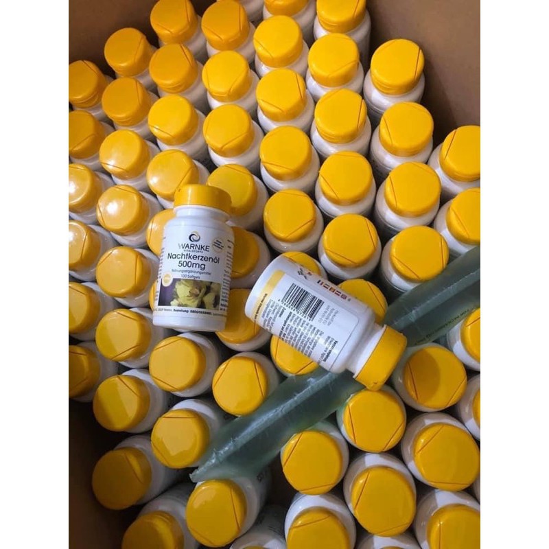 Tinh Dầu Hoa Anh Thảo Đức Warnke Nachtkerzenol 500mg lọ 100 viên