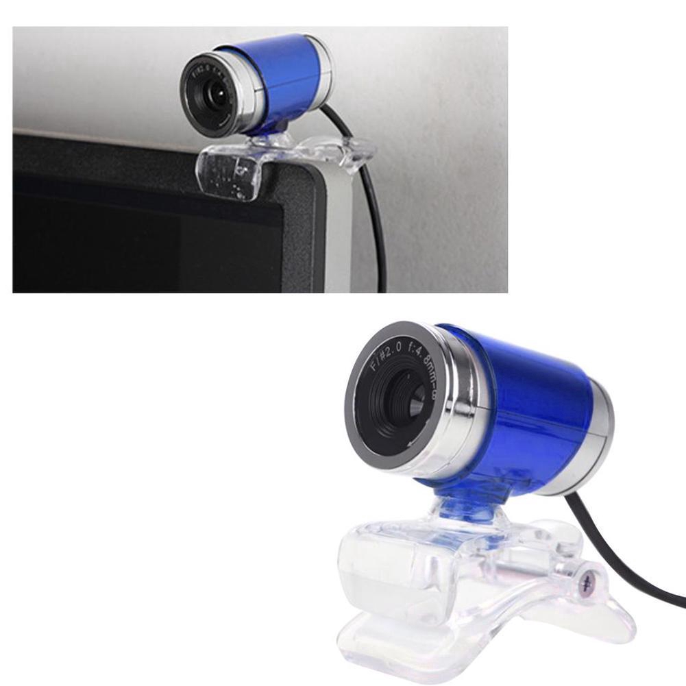 Webcam Usb 2.0 Hd Xoay 360 Độ Kèm Mic 360 Độ Cho Máy Tính Msn Pc Skype G0u7