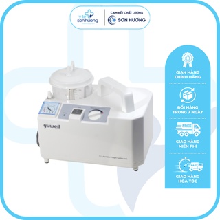 [Yuwell] Máy hút dịch 1 bình cầm tay- Máy hút đờm mũi, họng 1 bình Yuwell 7E-A/B/D