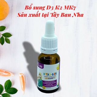 Vital Bun D3 K2 lọ 10ml
