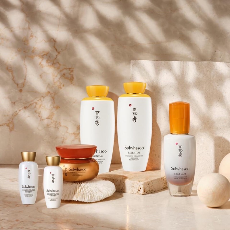 1 gói tinh chất firstcare Sulwhasoo tinh chất mở dưỡng  khởi động da dưỡng ẩm sáng khoẻ da 1ml