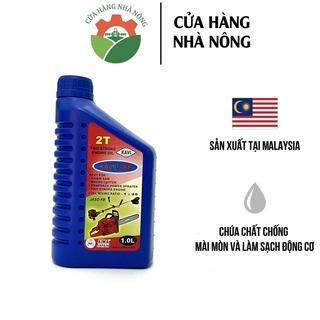 Nhớt 2 thì KAVI 1L 1 nắp xanh 1:25 MADE IN MALAYSIA