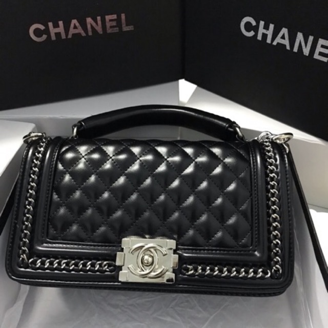 Túi xách Chanel Classic da trơn