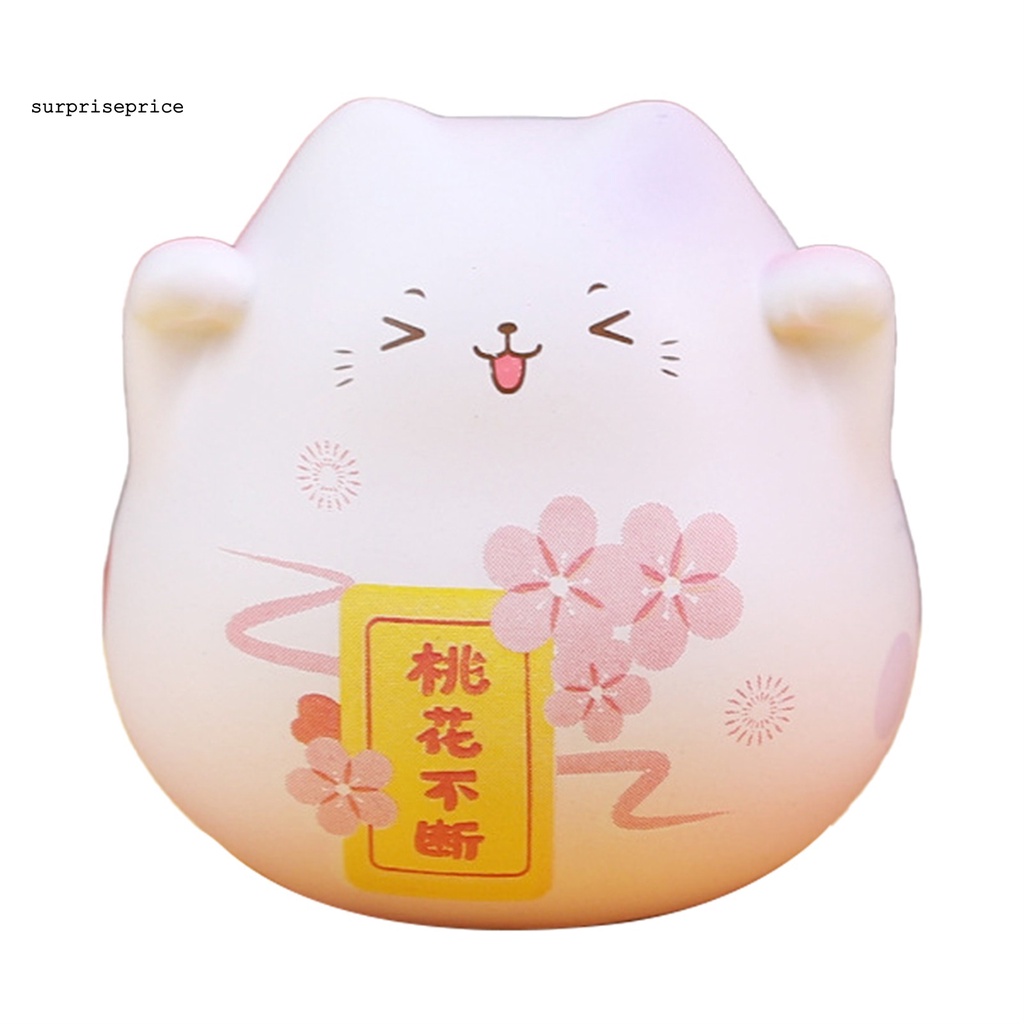 Mô hình mèo bằng nhựa resin dùng để trang trí